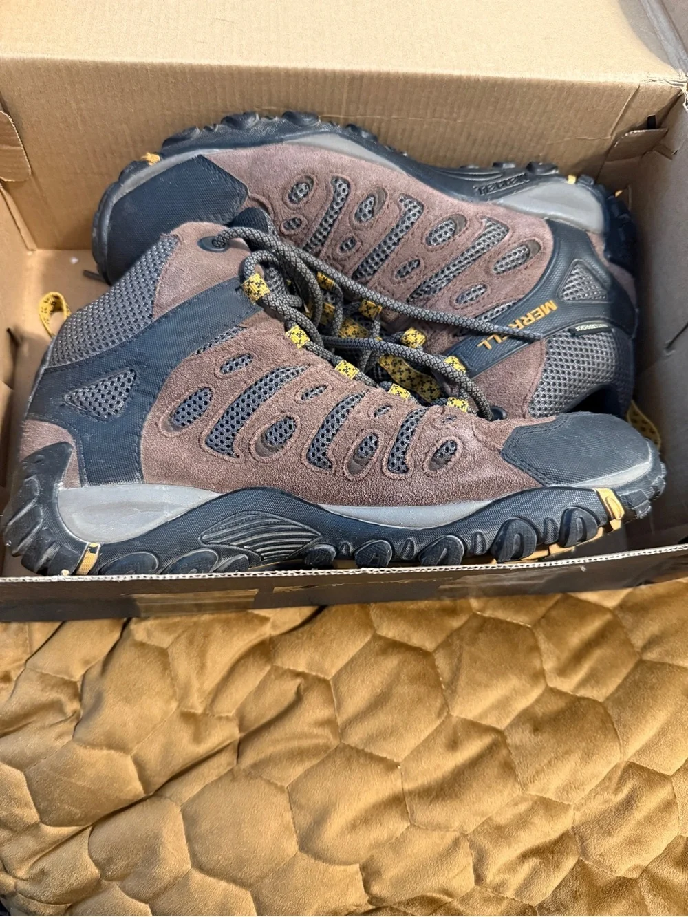 Merrell Men’s Crosslander 2 Mid Brown Hiking Boots 🥾